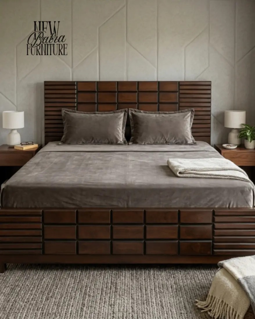 Wooden Bed by New Batra Furniture