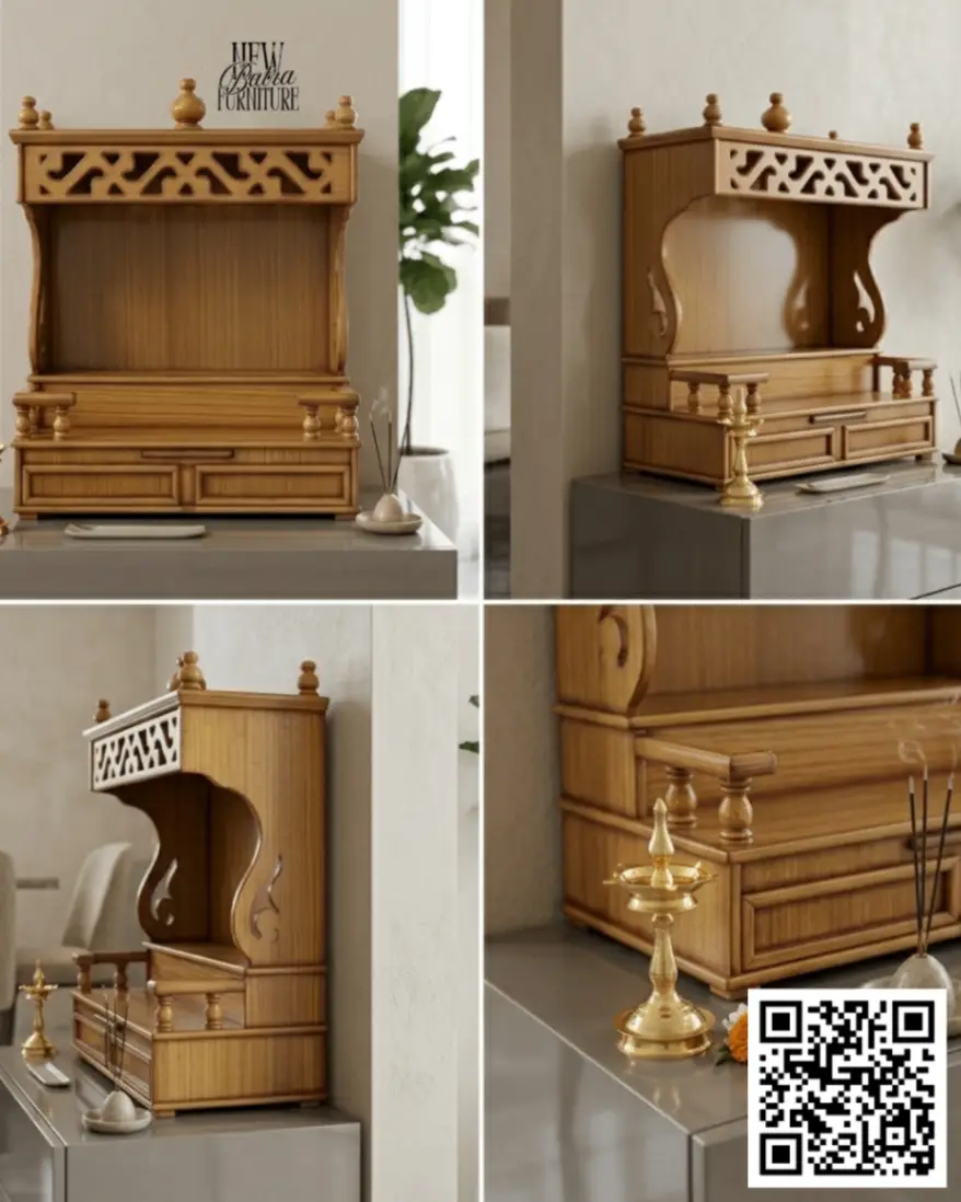 Wooden Mandir by New Batra Furniture view 2