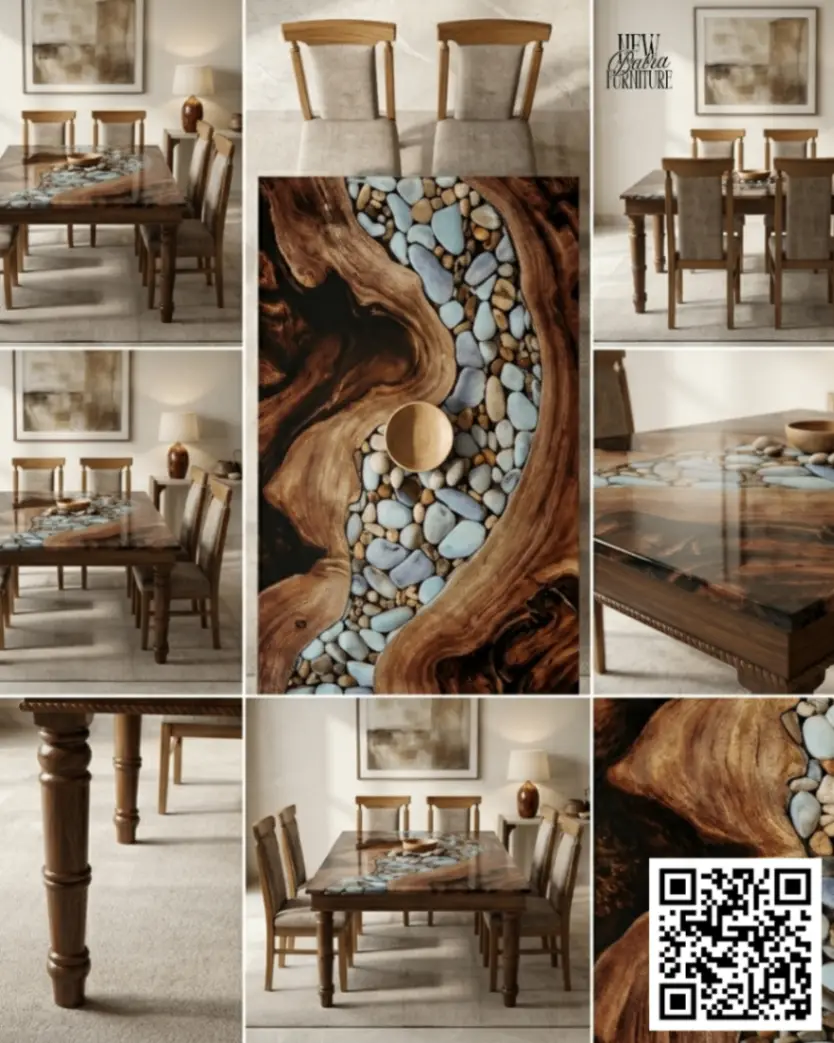 Elegant Dining Table Set view 2