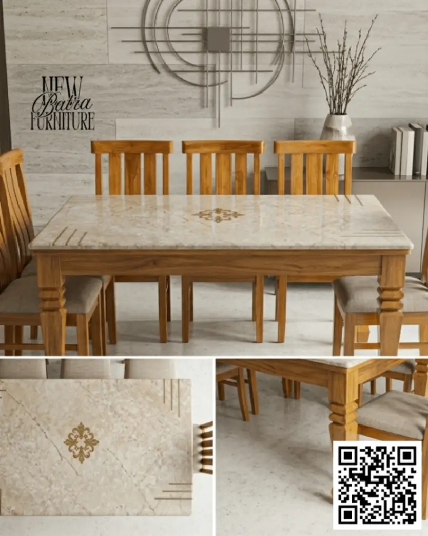 Luxury Dining Table Design view 2