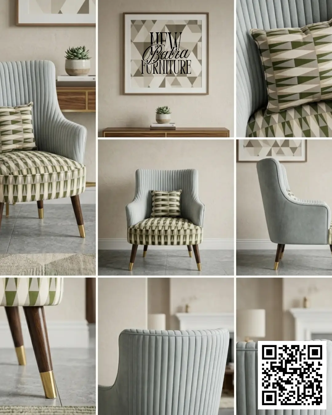 Stylish Accent Chair view 2