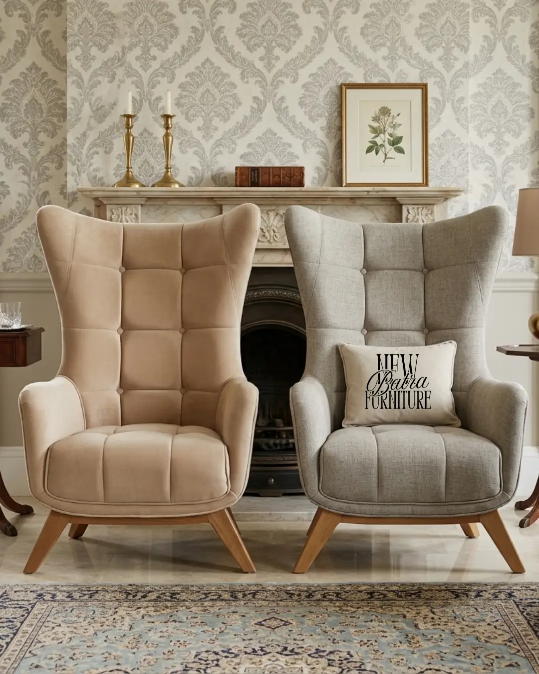 Elegant Armchair Set by New Batra Furniture view 2