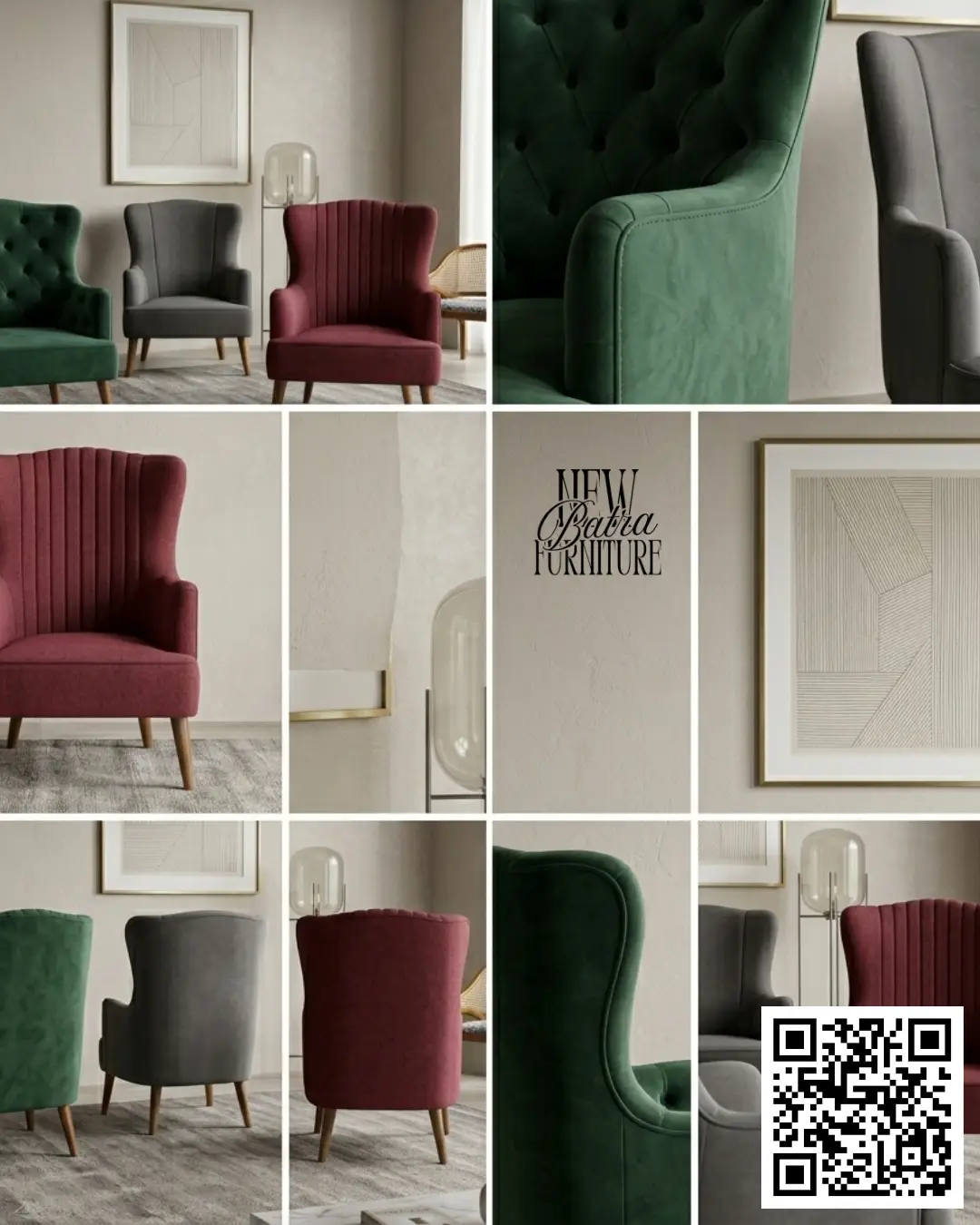 Elegant Accent Chairs view 2