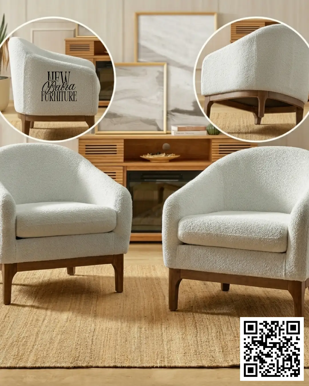 Cozy Armchairs - New Batra Furniture view 2