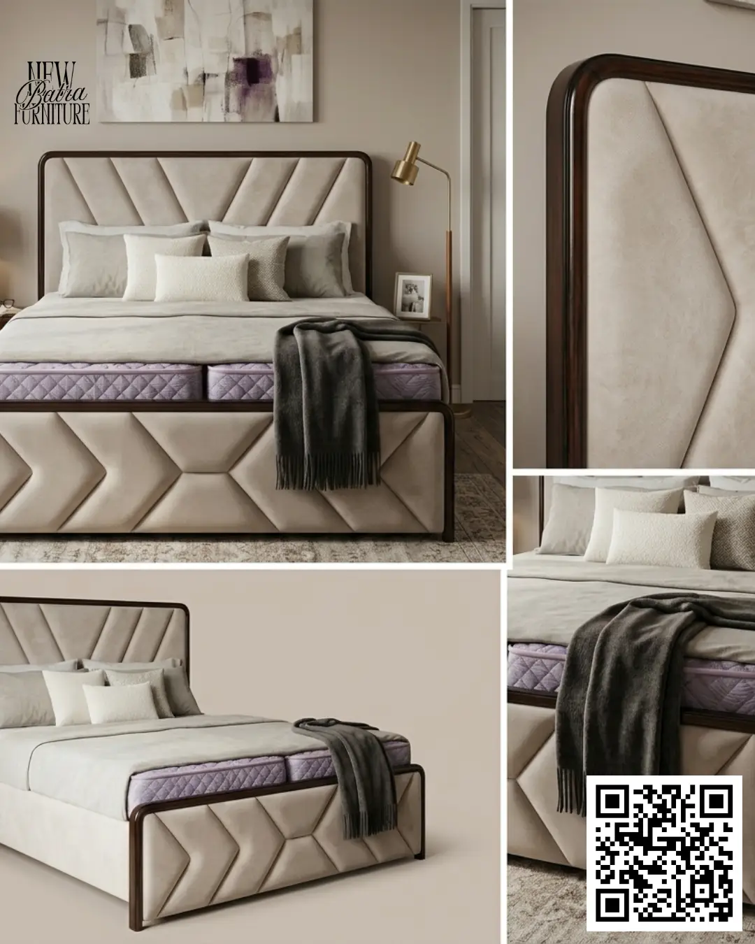 Designer Bed - New Batra Furniture view 2
