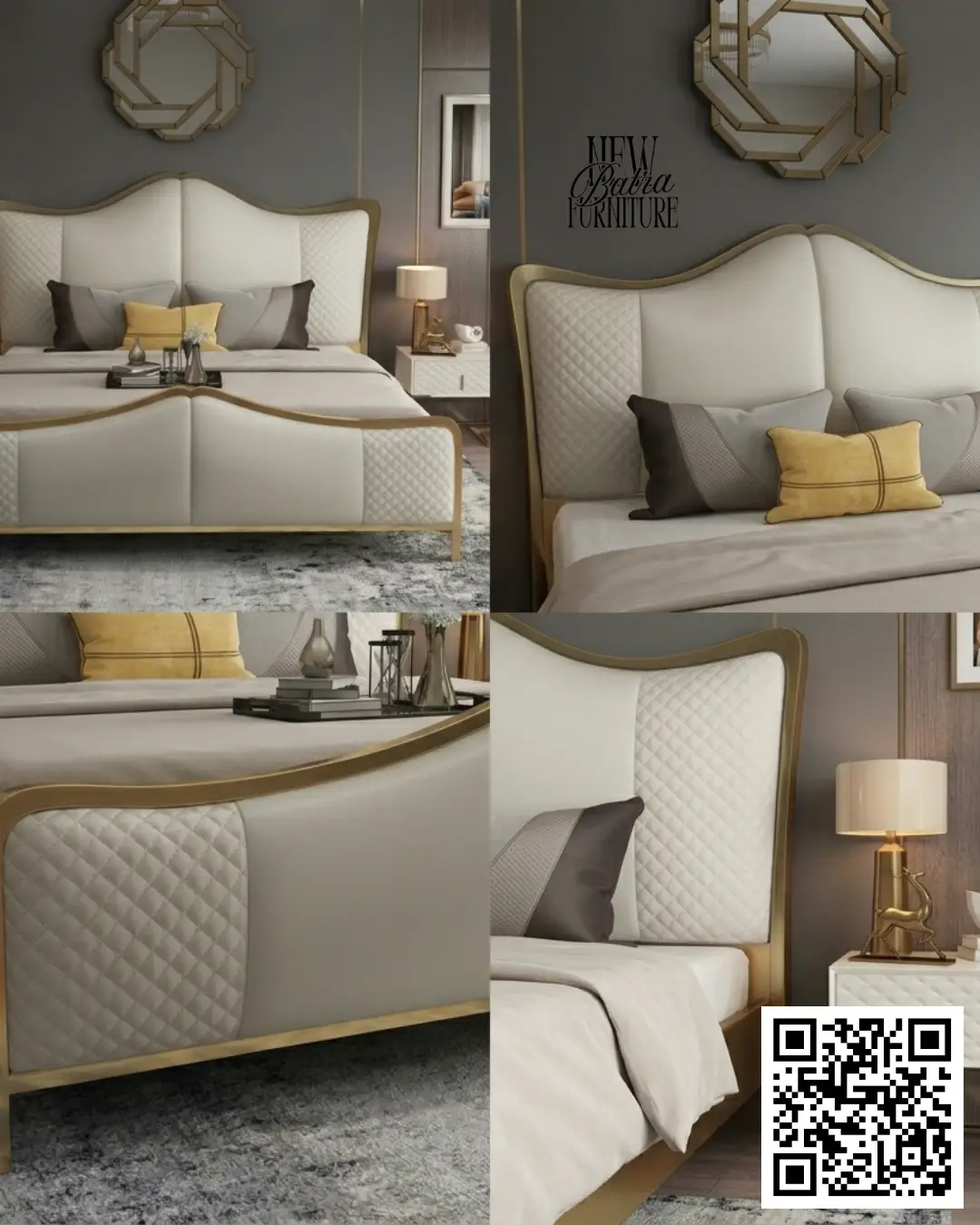 Luxury Bed by New Batra Furniture view 2