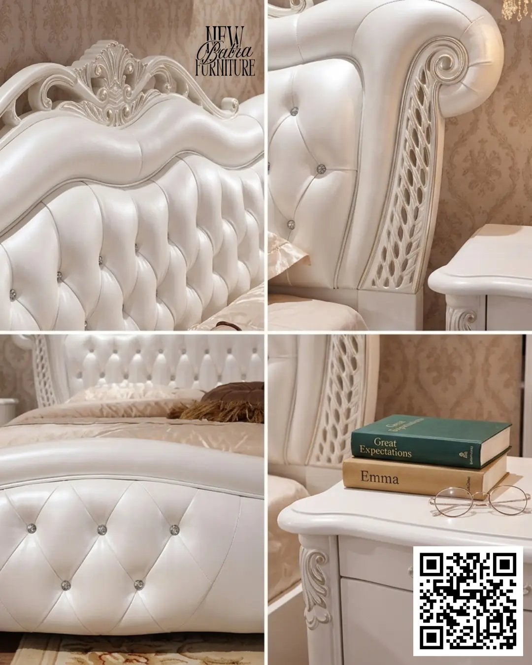 Elegant Bed by New Furniture view 2