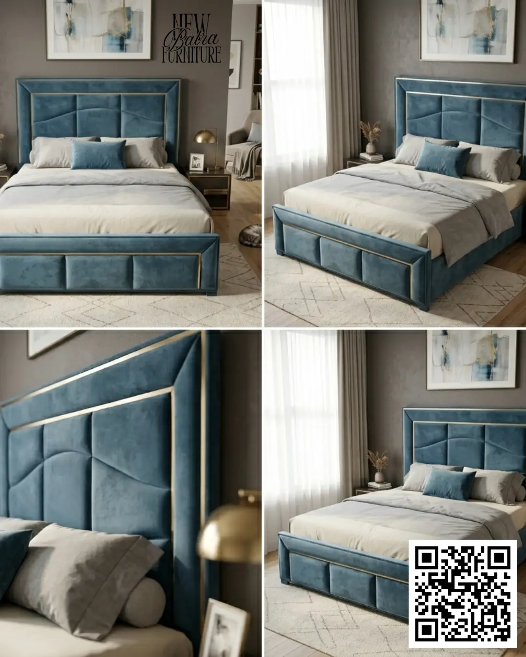 Velvet Bed view 2