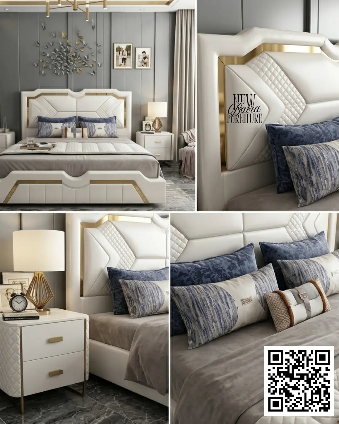 Luxury King Size Bed view 2