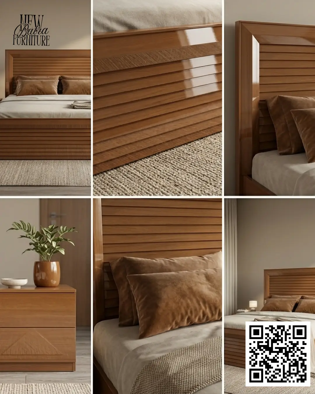 Wooden Queen Bed by New Batra Furniture view 2