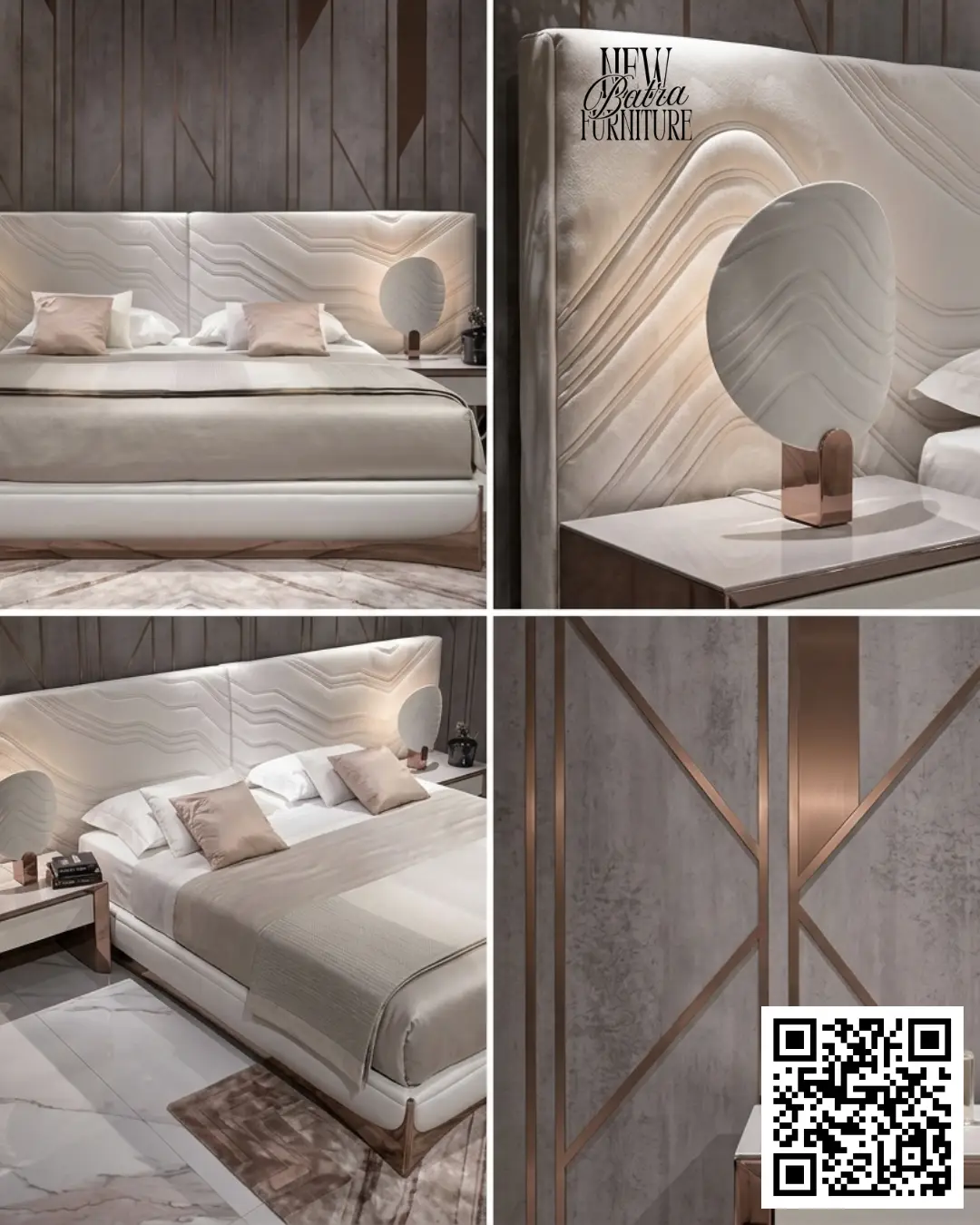 Beautiful Elegant Bed by New Batra Furniture view 2