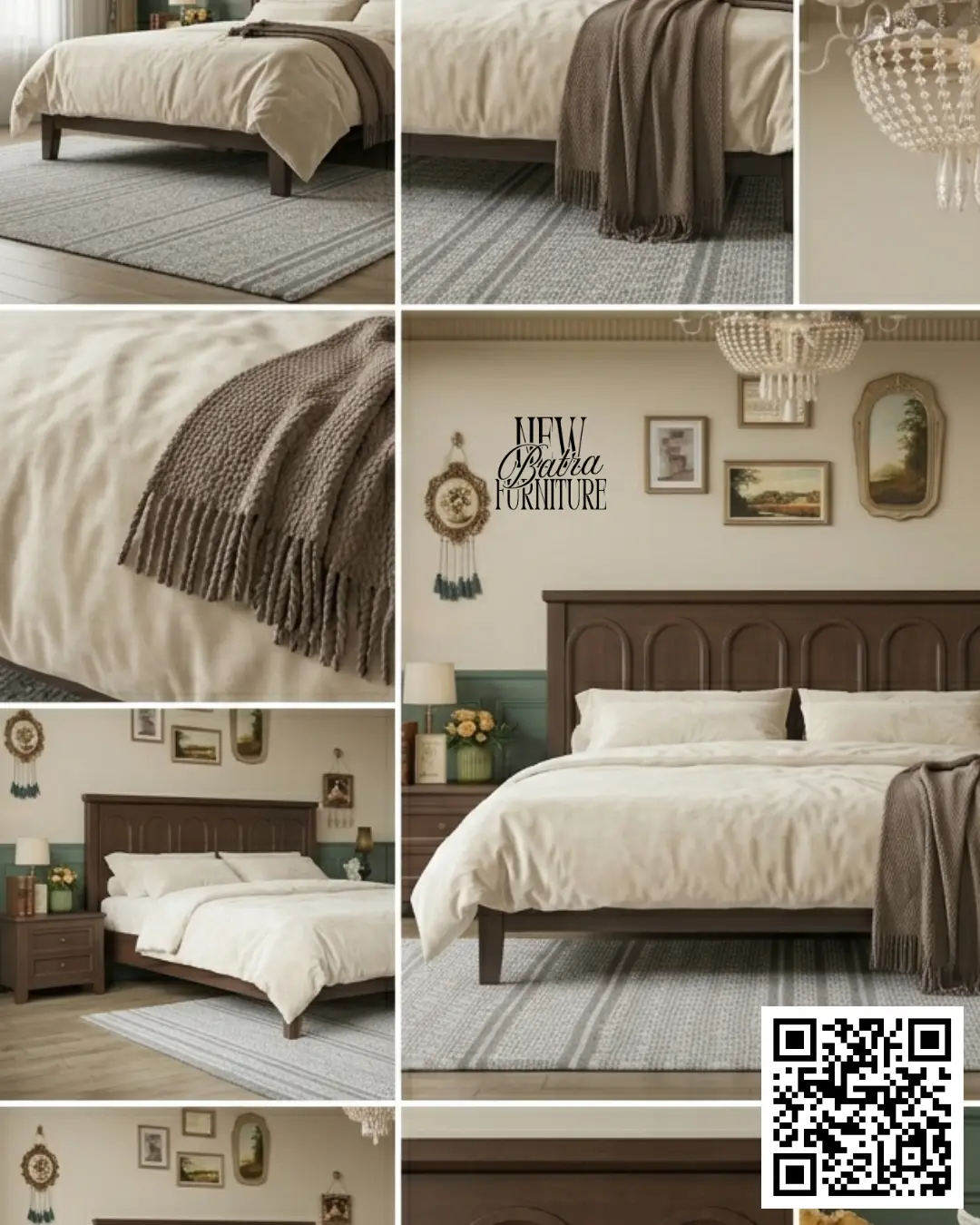 New design Beautiful Wooden Bed by New Batra Furniture view 2