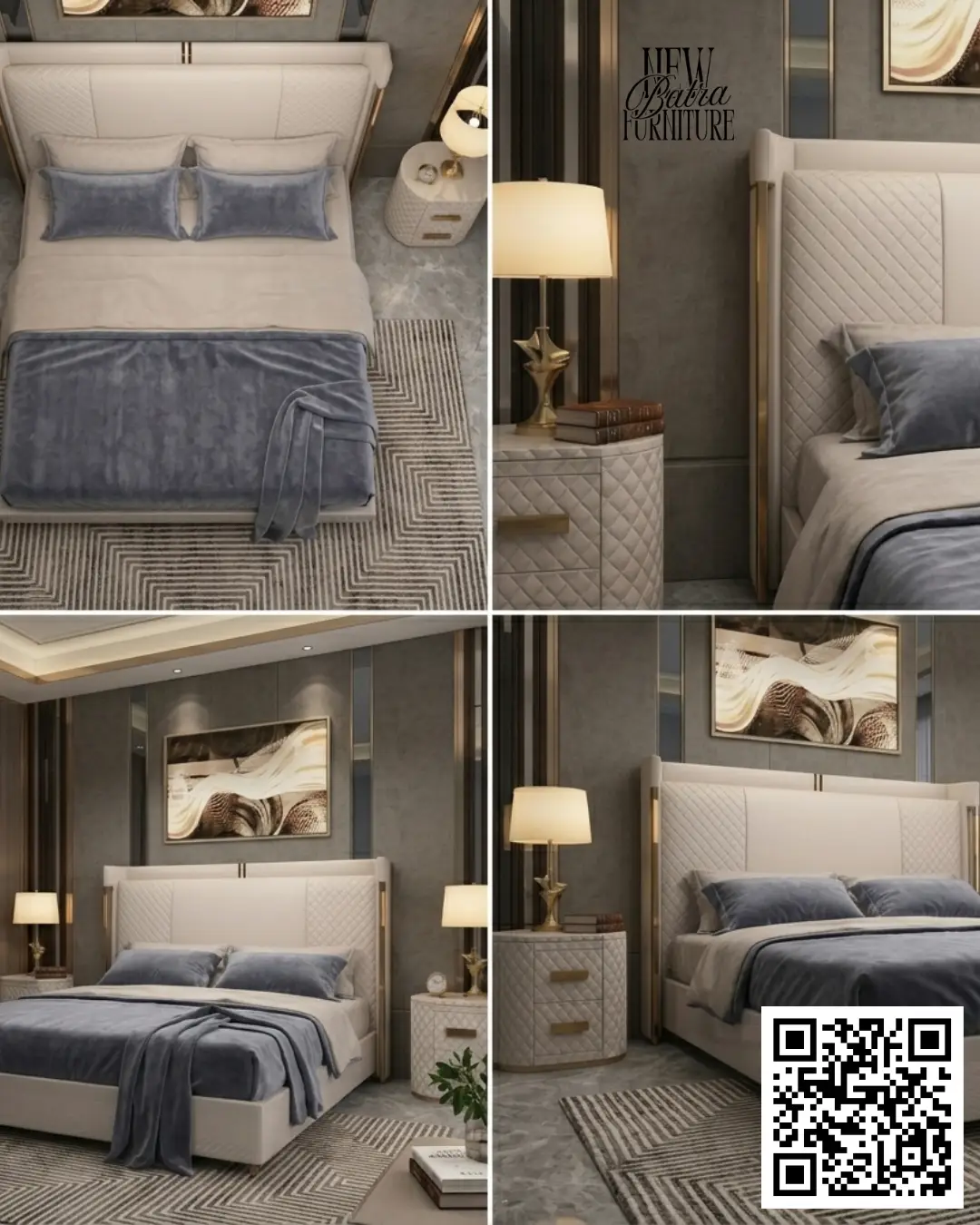 Luxury King Size Bed - New Batra view 2