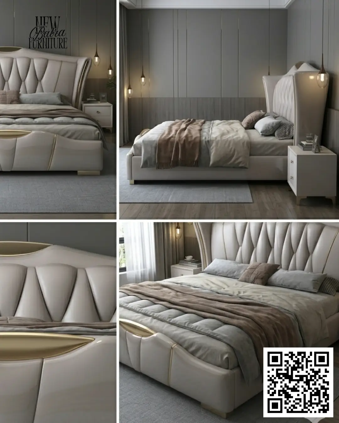 Luxury Plush King Size Bed view 2
