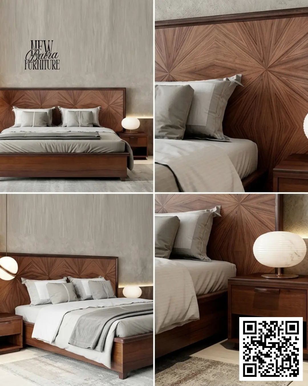Exclusive Wooden Bed view 2