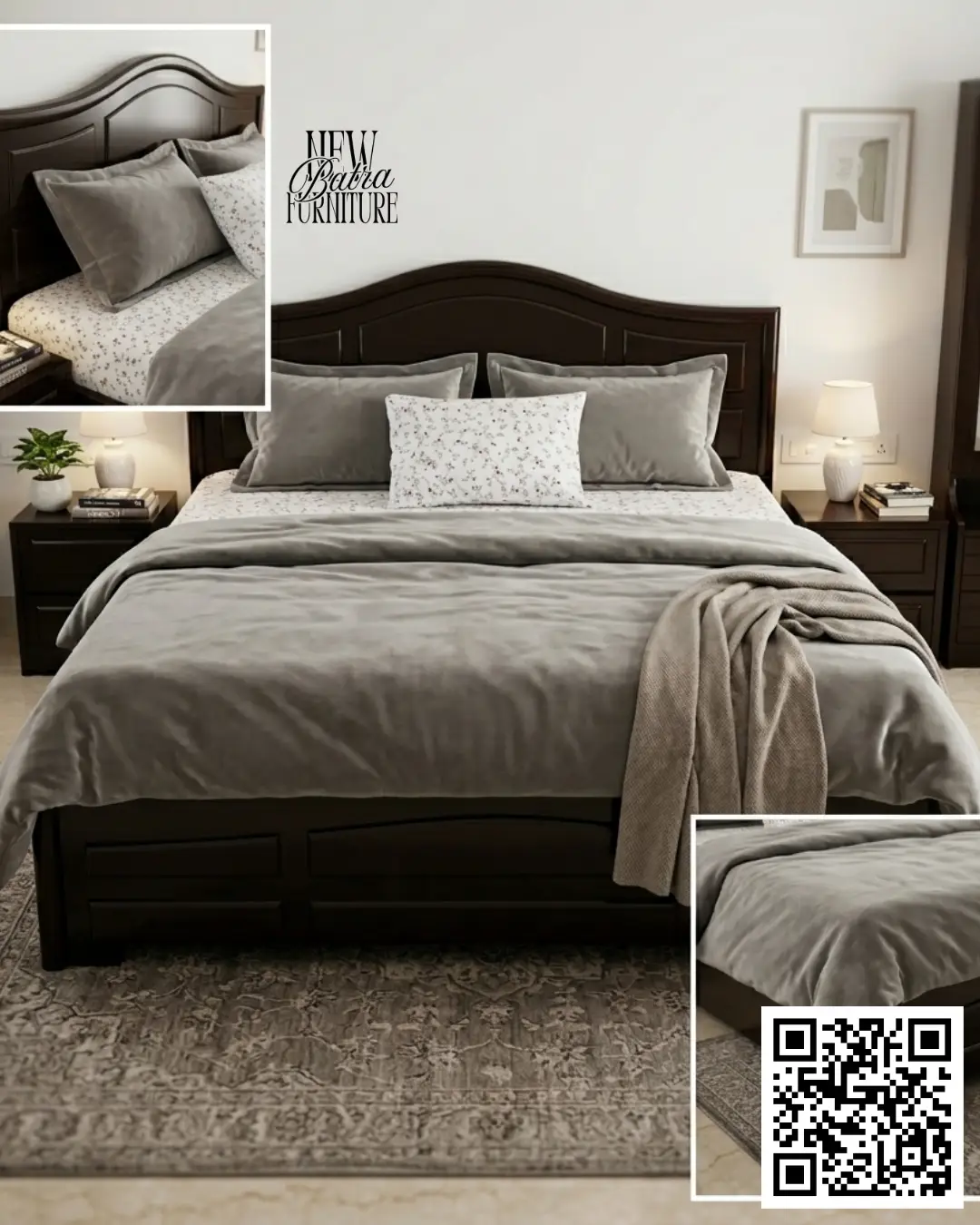 Noble House platform bed view 2