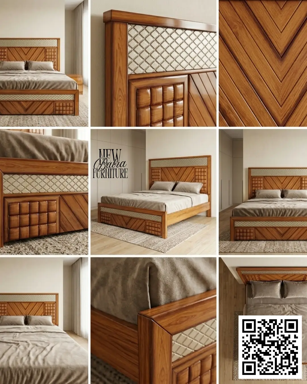 Diamond-patterned paneling. view 2