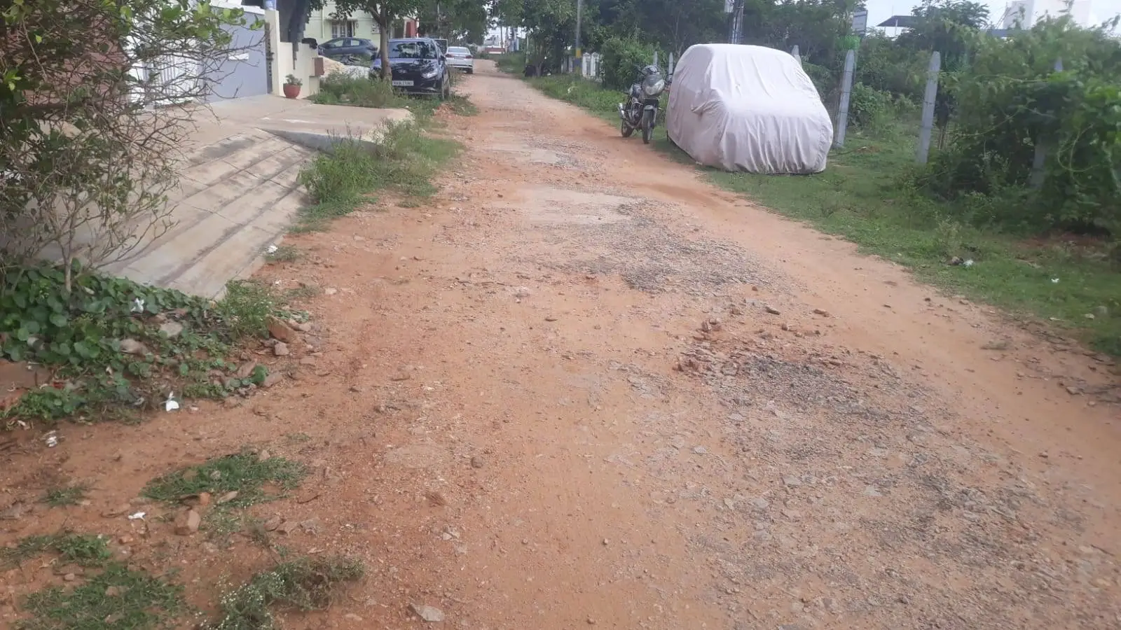 Bank Employees Layout, Bogadi Gaddige Road view 2