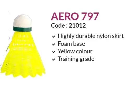 Cosco AERO 797 Shuttlecock  Pack Of 6 view 2