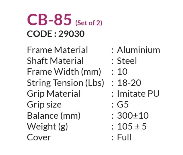 Cosco CB-85 Badminton Racket view 3
