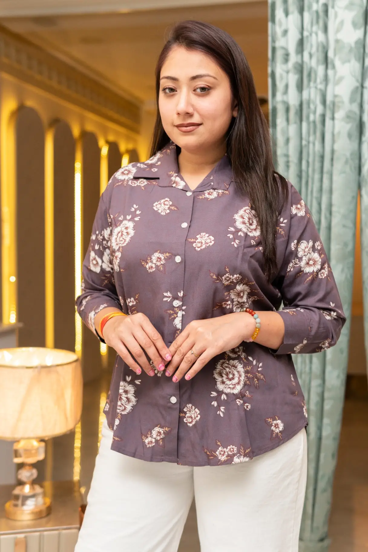 Floral Print Shirt  view 2