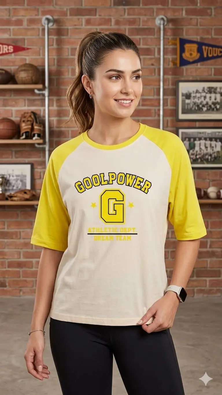 Retro "Dream Team" Collegiate Graphic T-shirt