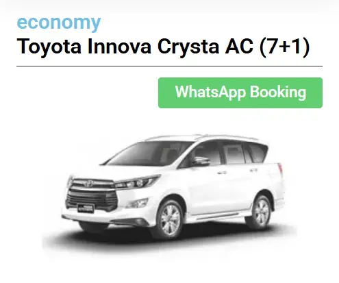 Toyota Innova Crysta AC (7+1)