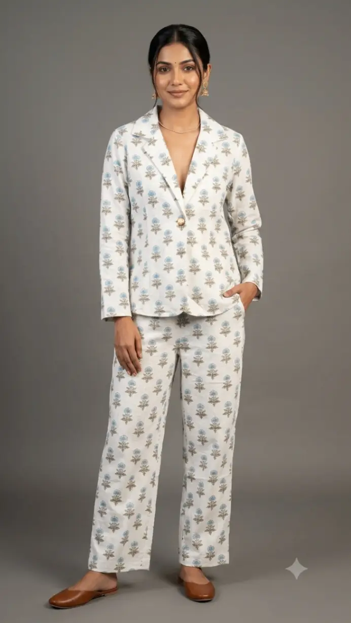 L Stylish 775 Blazer Set