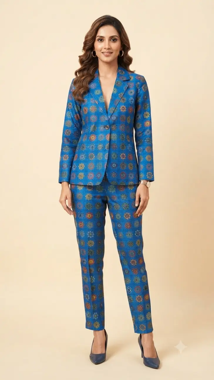 Xl 775 Blazer Set silk