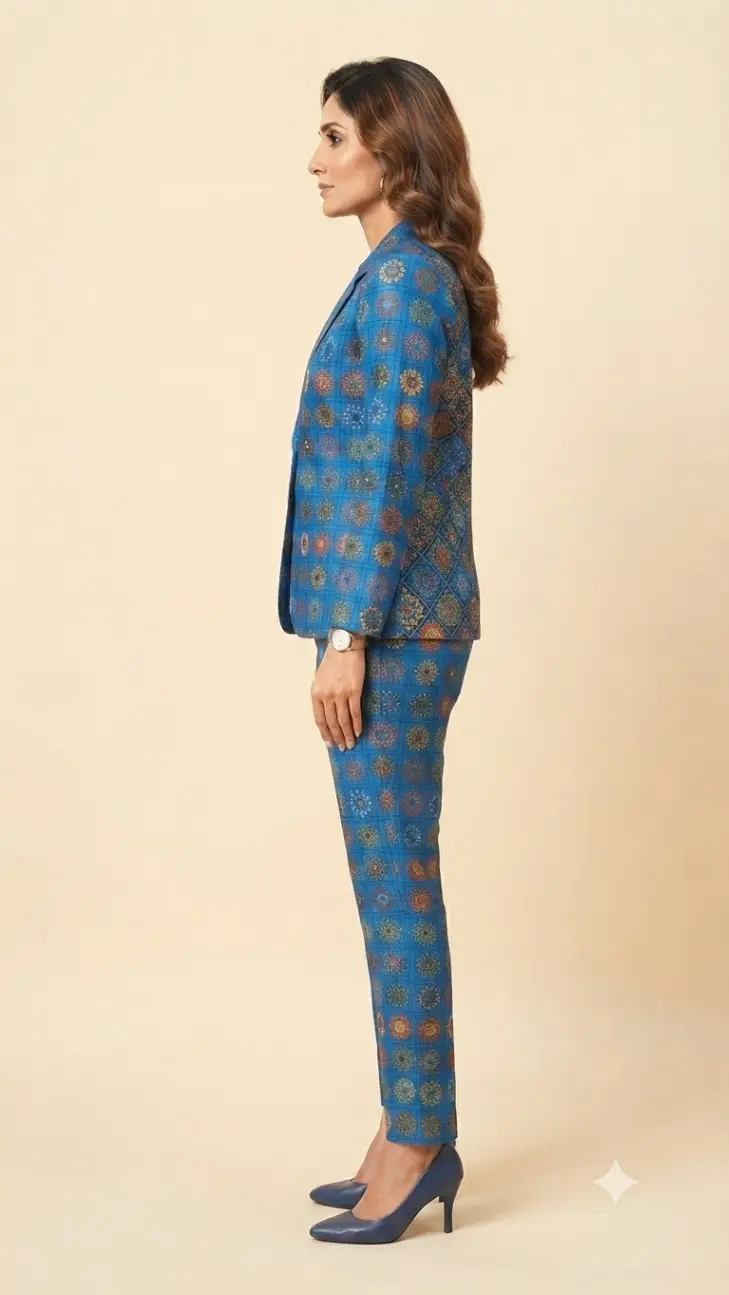 Xl 775 Blazer Set silk view 2