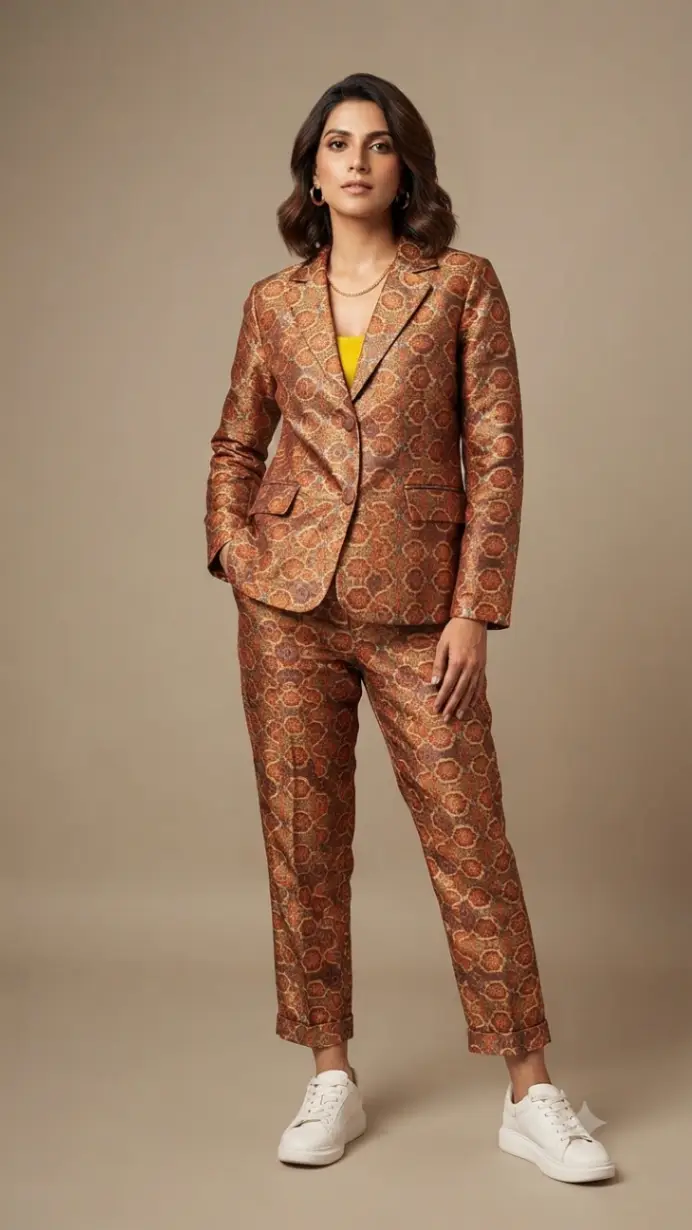 XXL 775 Blazer Set by Shri Ganesh Creation