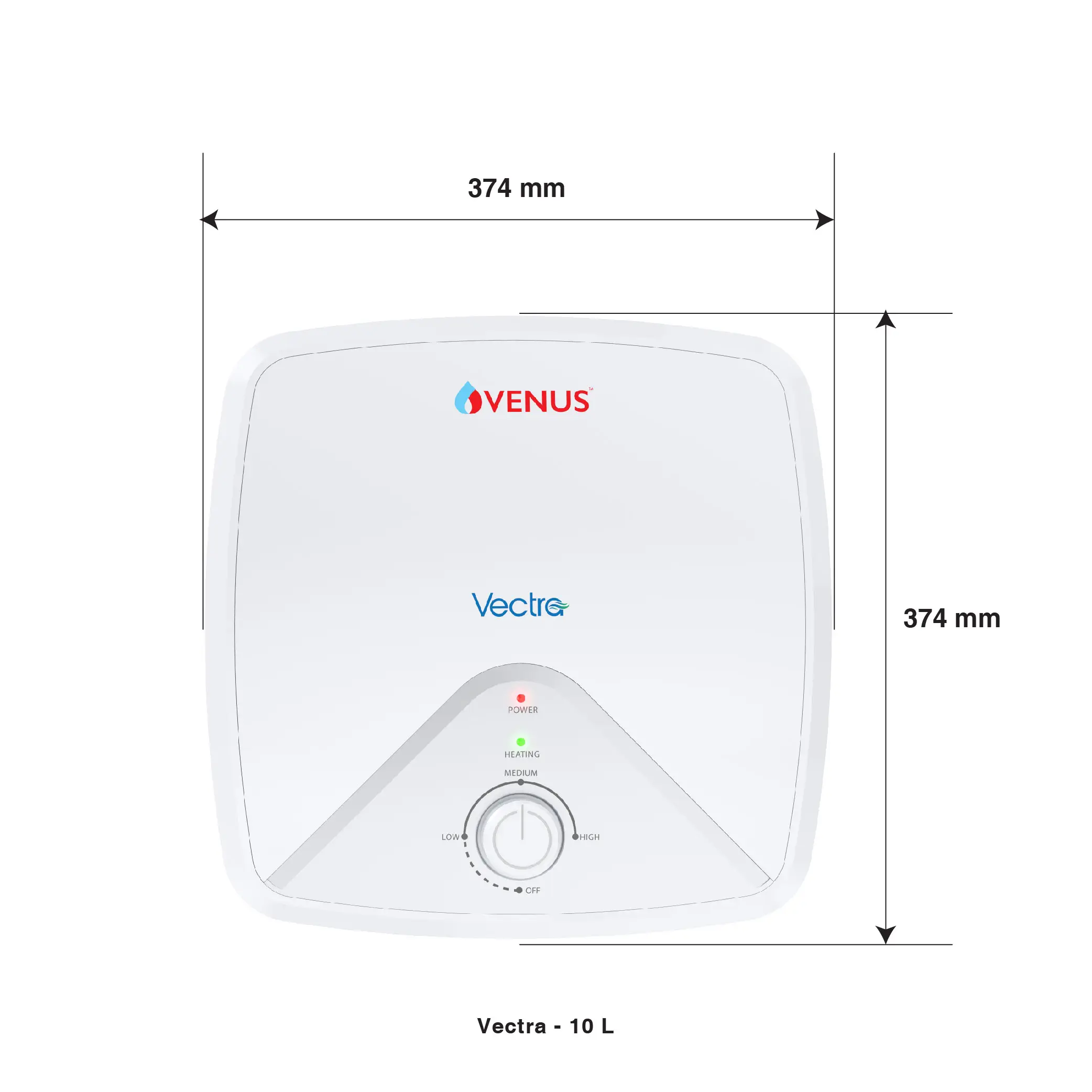 Venus Vectra Water Heater view 3