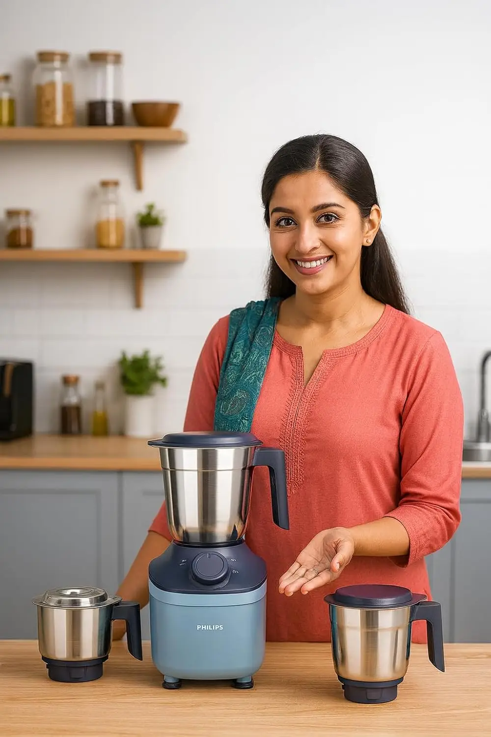 Philips HL 7773/01 800 watt Mixer Grinder view 2