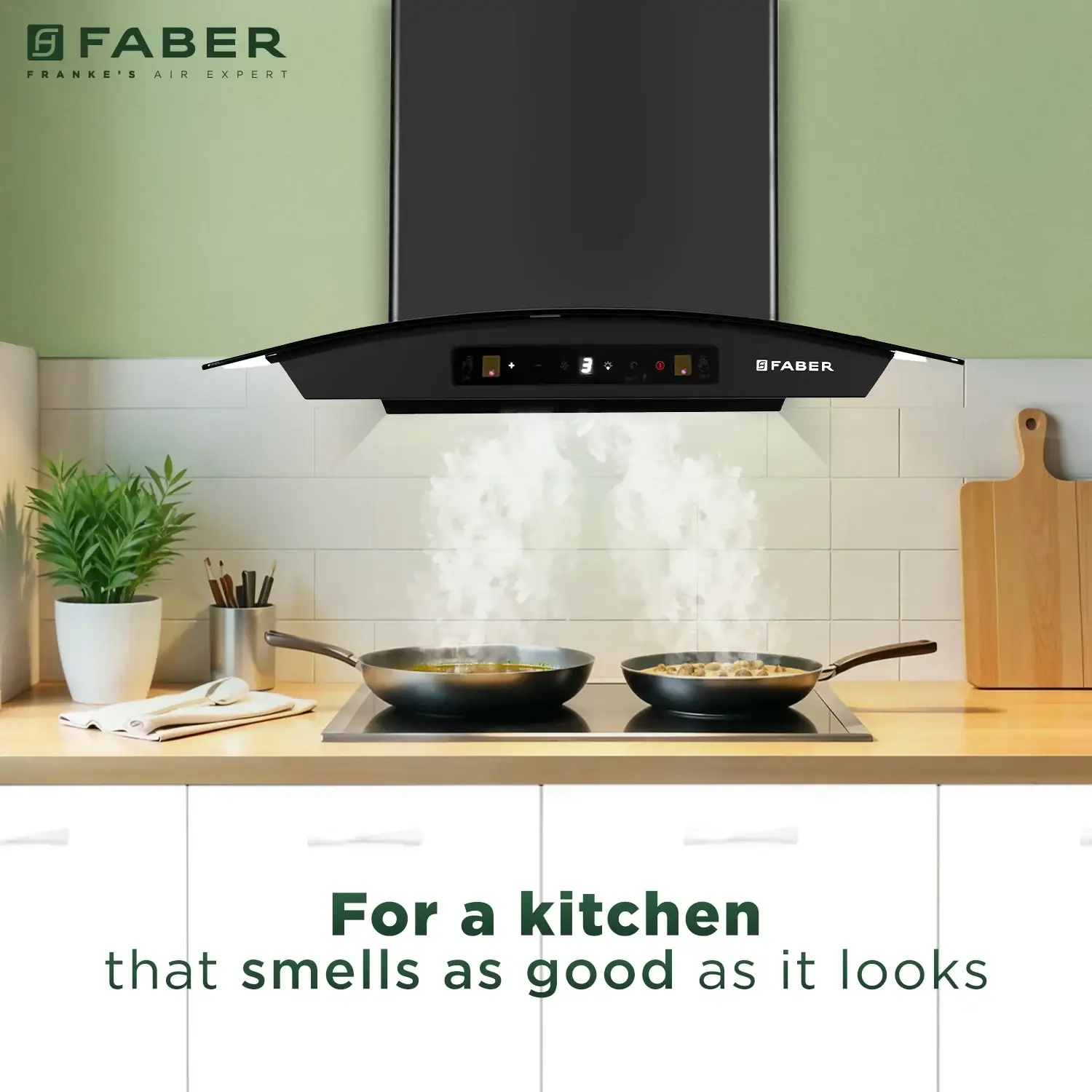 Faber Hood Zeal BLDC HC SC FL BK IN 60 - C Chimney view 5