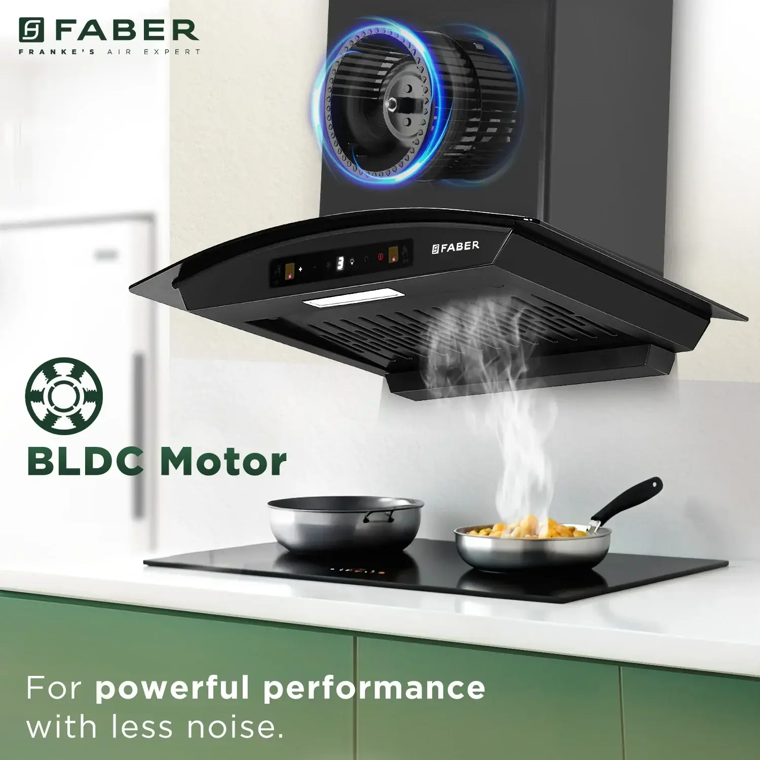 Faber Hood Zeal BLDC HC SC FL BK IN 60 - C Chimney view 6