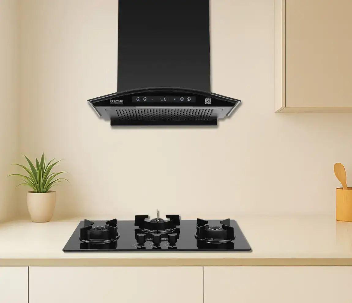 Hindware Divina BLDC 60 Chimney view 3