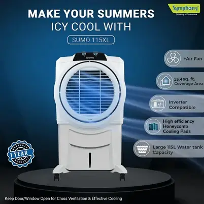 Symphony Sumo 115 XL Air Cooler view 8