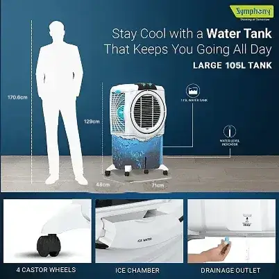 Symphony Sumo 115 XL Air Cooler view 9
