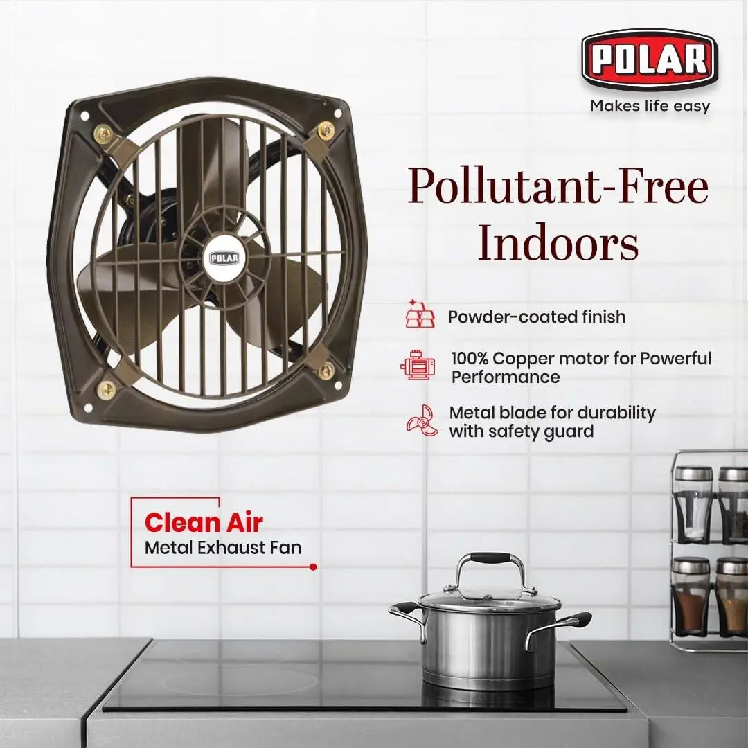 Polar Clean Air Deluxe 230mm Exhaust Fan with Guard view 5
