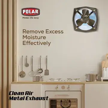 Polar Clean Air 300mm Exhaust Fan with Guard view 2