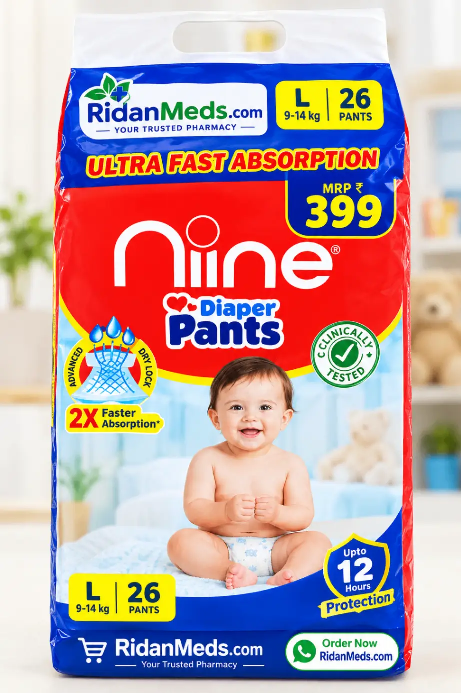 Niine Diaper Pants L26