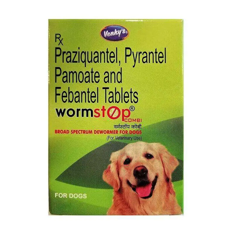 Wormstop Combi Dewormer for Dogs 2 Tablet