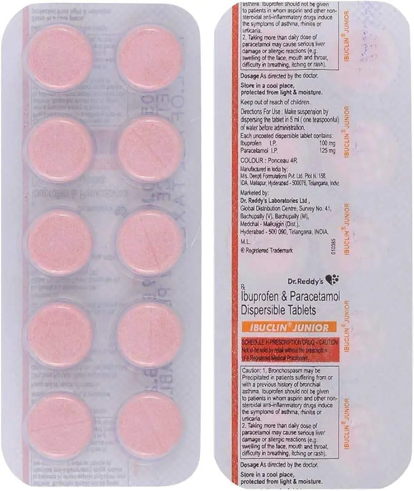Ibucilin Junior Tablets