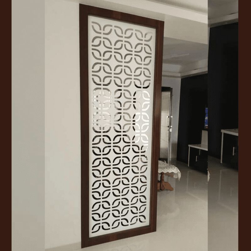 PARTITION WORK  CNC/WPC JALI BASED0 (Per Square Fit) view 2