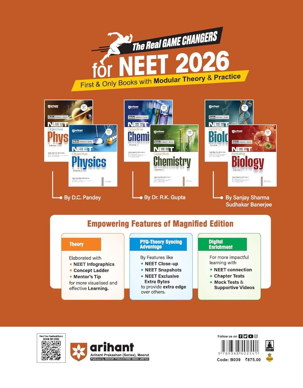 Arihant NEET Objective Physics Volume 1 | 2025-26 | 9789368402541 view 5