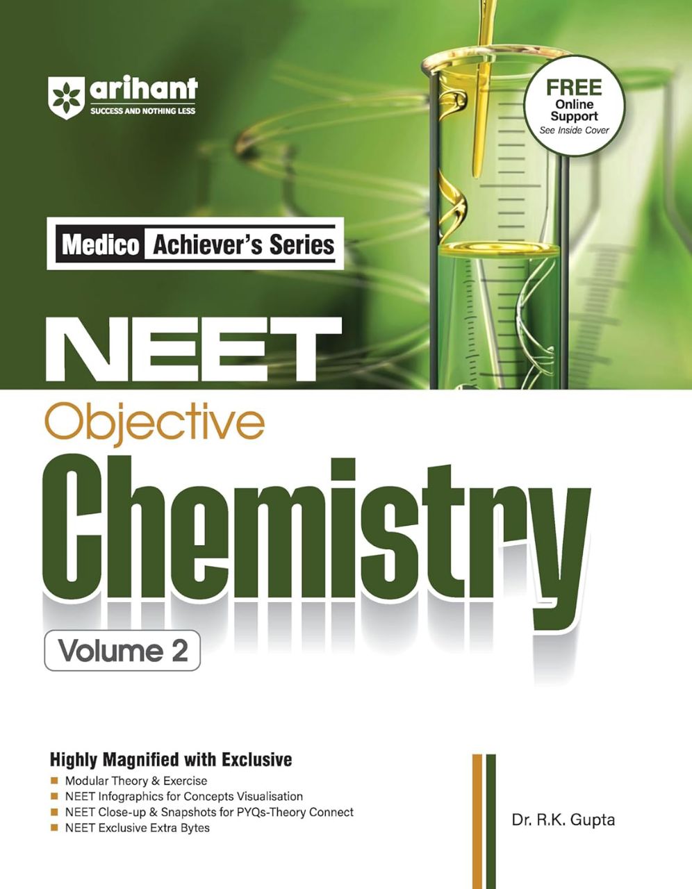 Arihant NEET Objective Chemistry Volume 2 by Dr R K Gupta | 2025-26 | 9789368401612