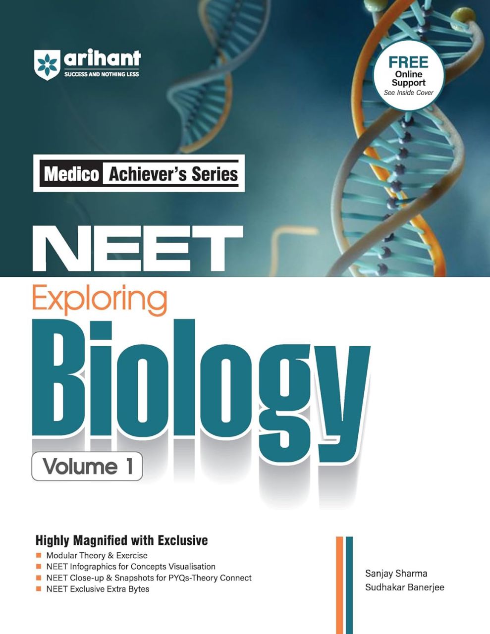 Arihant NEET Objective Biology Volume 1 by Sanjay Sharma & Sudhakar Banerjee | 2025-26 | 9789368403593