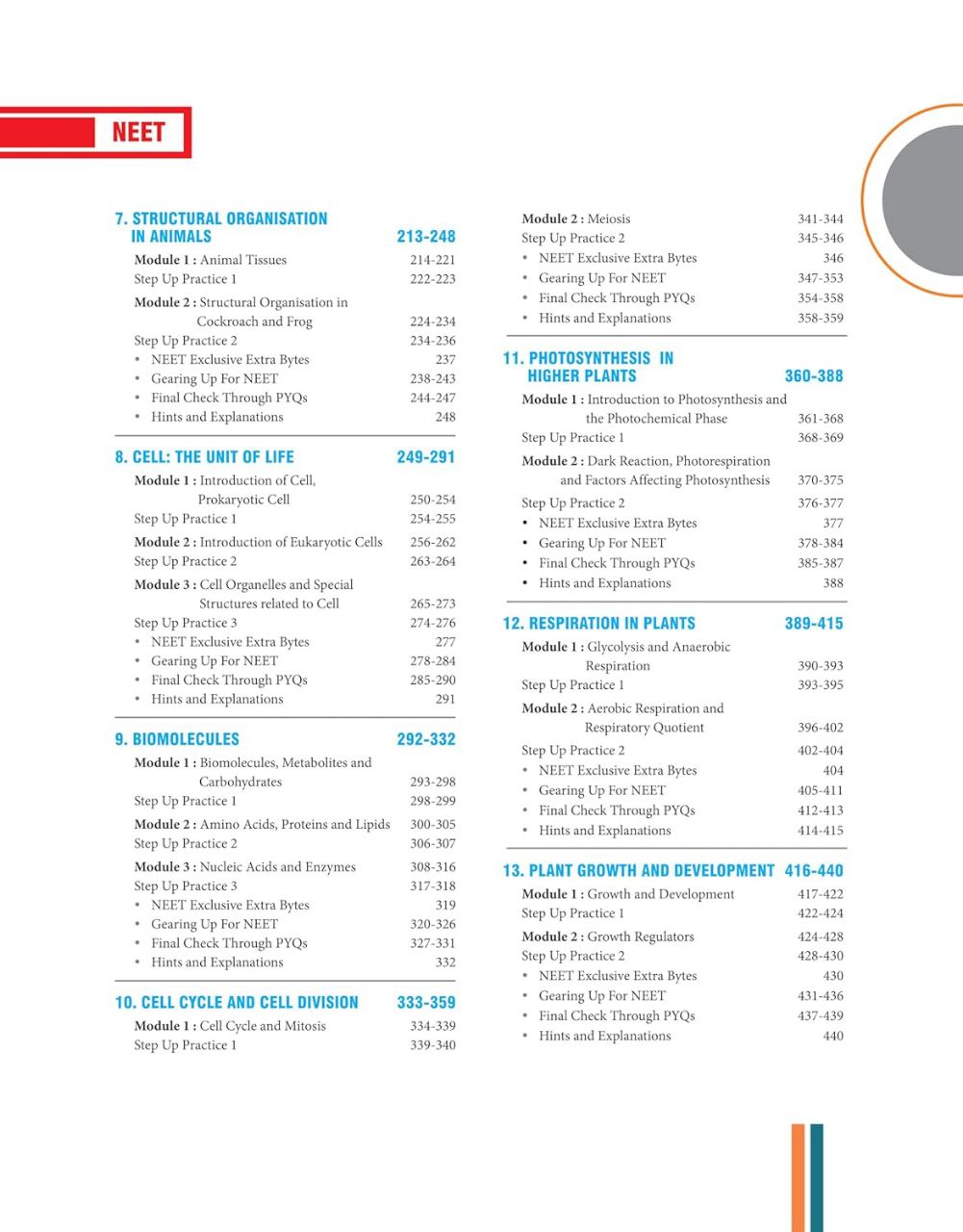 Arihant NEET Objective Biology Volume 1 by Sanjay Sharma & Sudhakar Banerjee | 2025-26 | 9789368403593 view 3