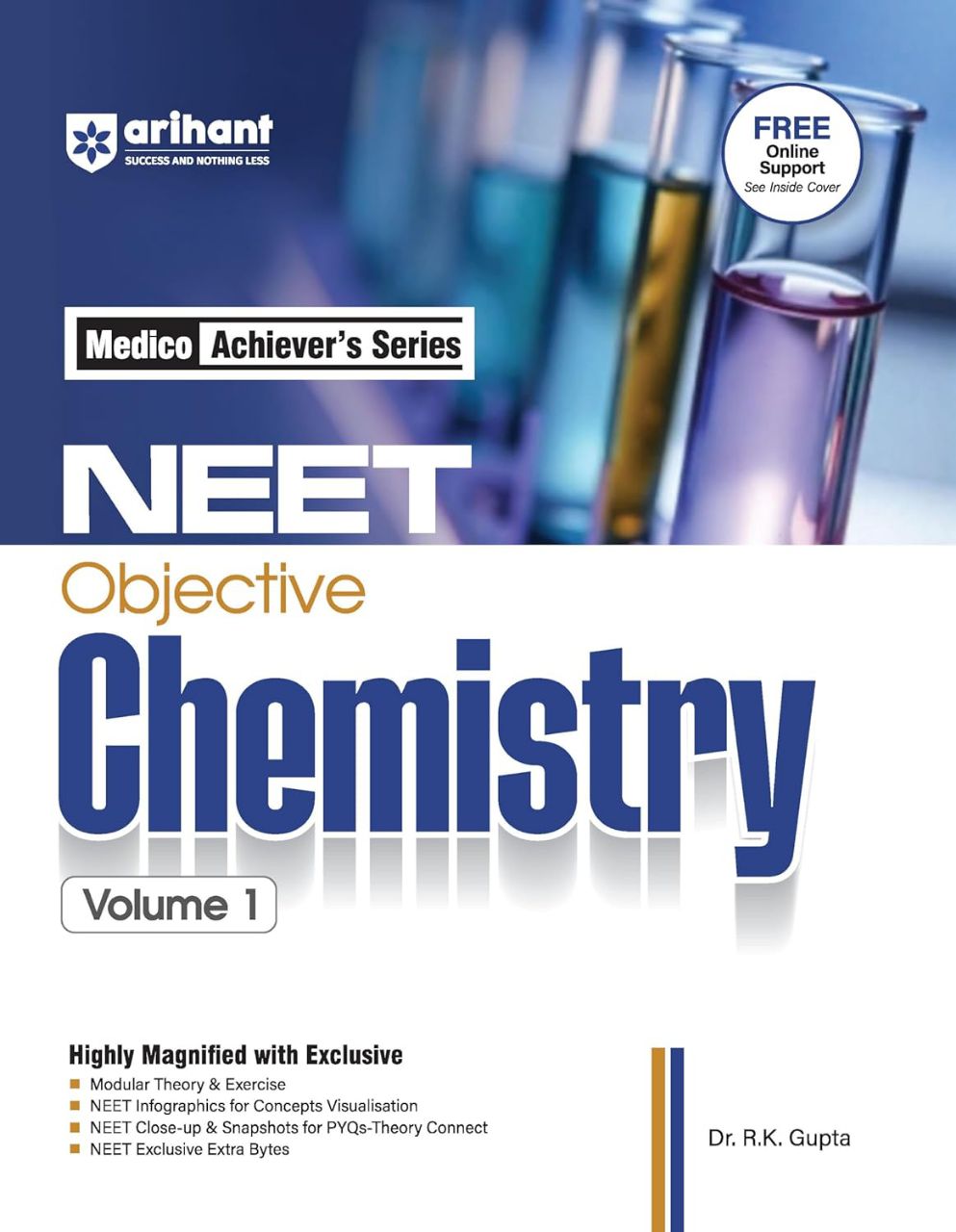 Arihant NEET Objective Chemistry Volume 1 by Dr R K Pandey | 2025-26 | 9789368403869