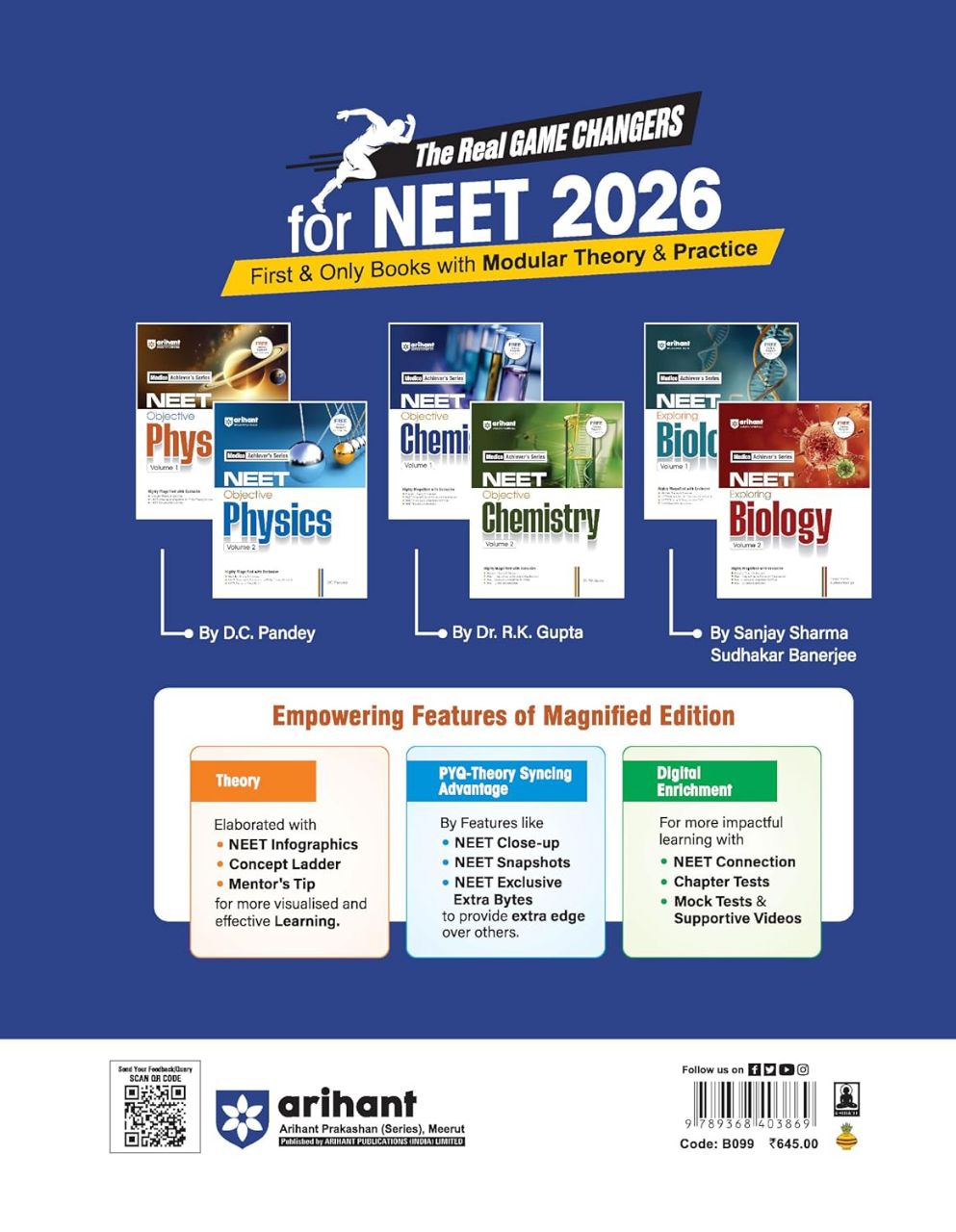 Arihant NEET Objective Chemistry Volume 1 by Dr R K Pandey | 2025-26 | 9789368403869 view 5